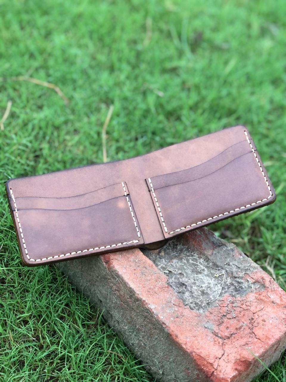 Hand Made Leather wallet2