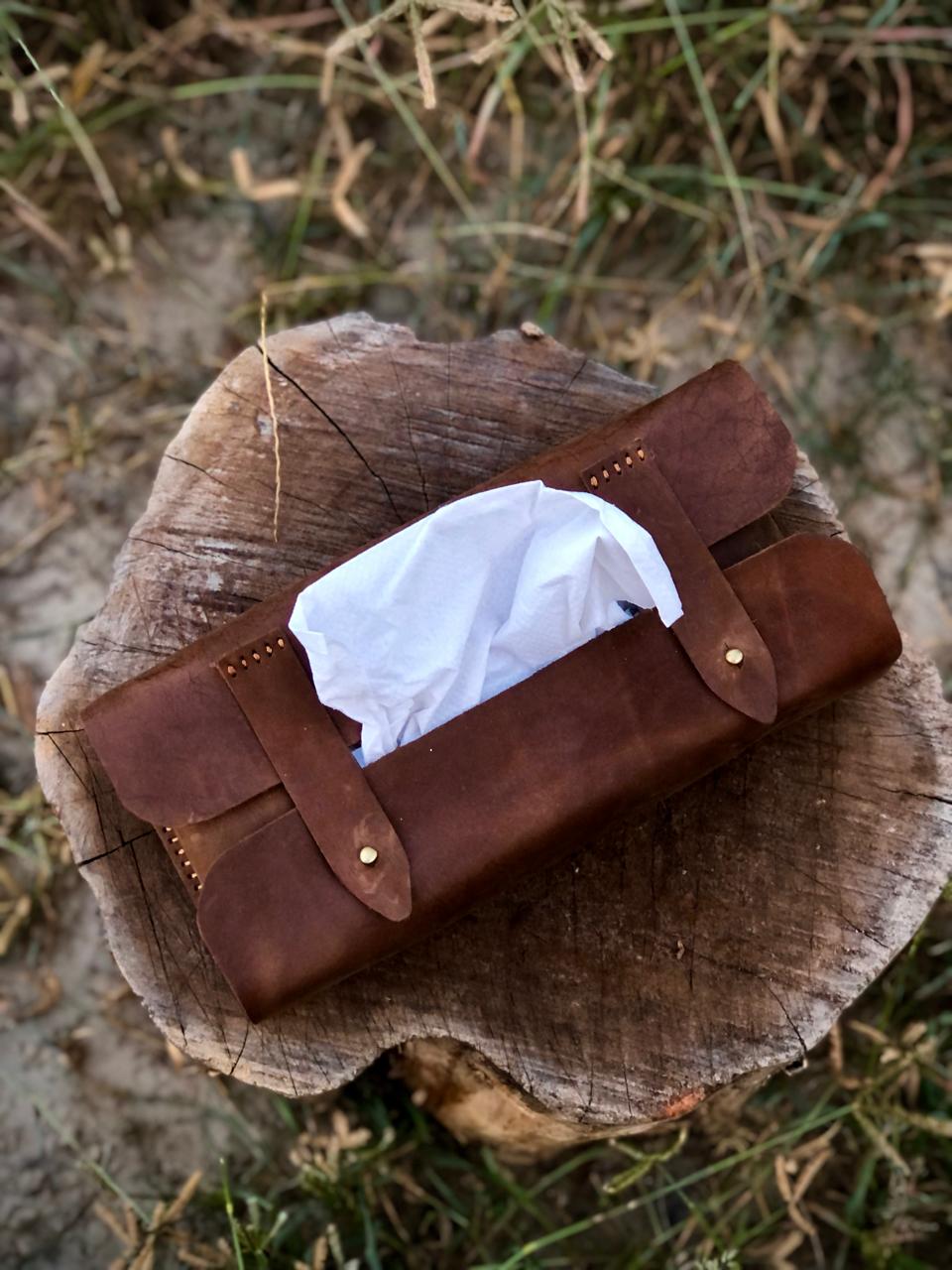 Hand Made Tissue Box