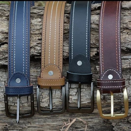 Leather Stitch Belts